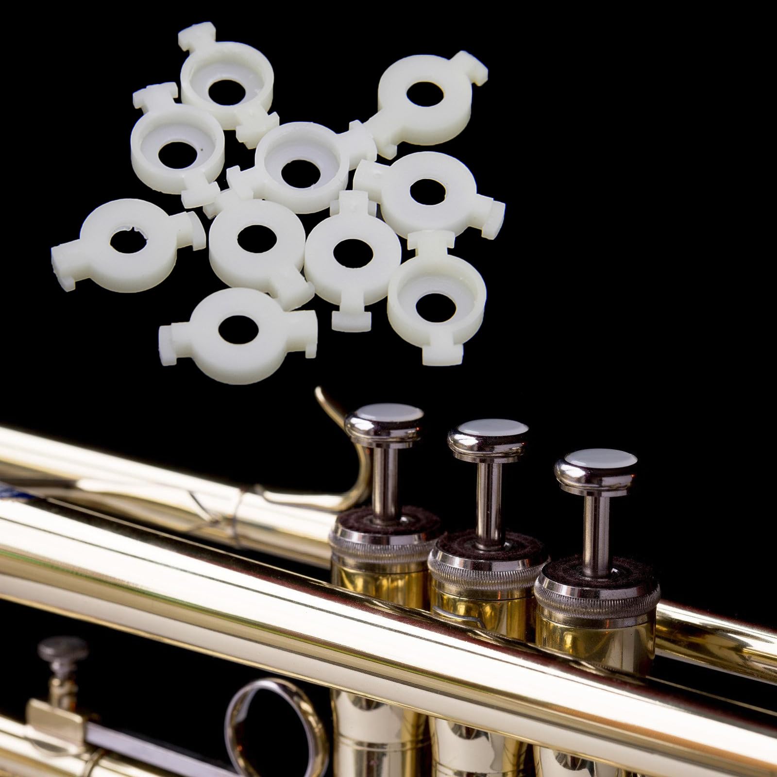 Amazon.co.jp: 100 個トランペットバルブガイドセット